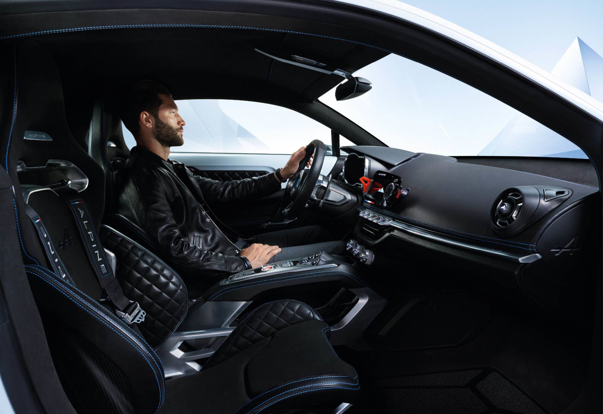 Alpine Vision interior driver