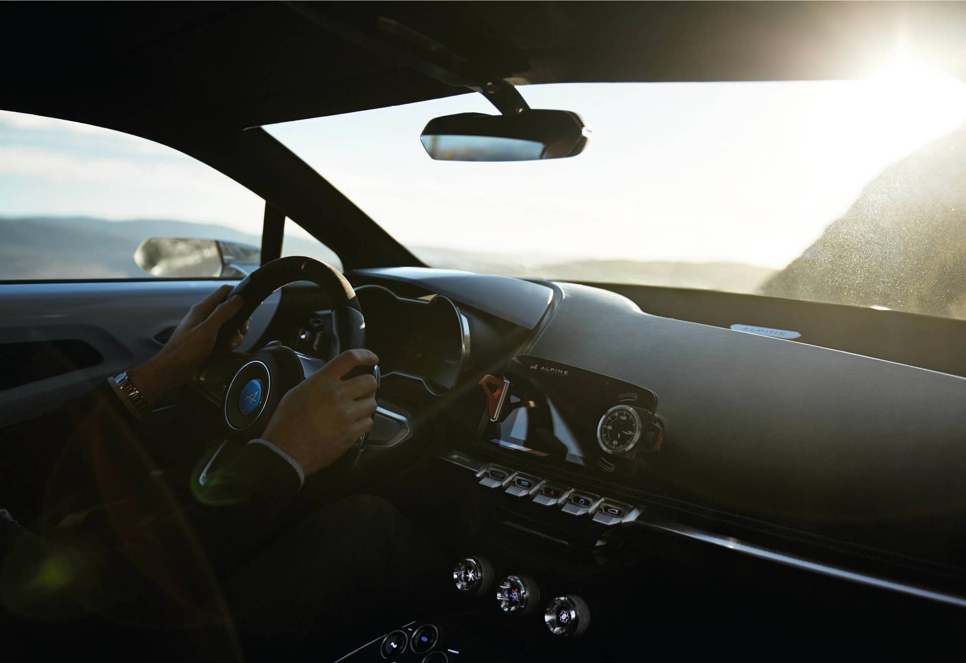 Alpine Vision dashboard