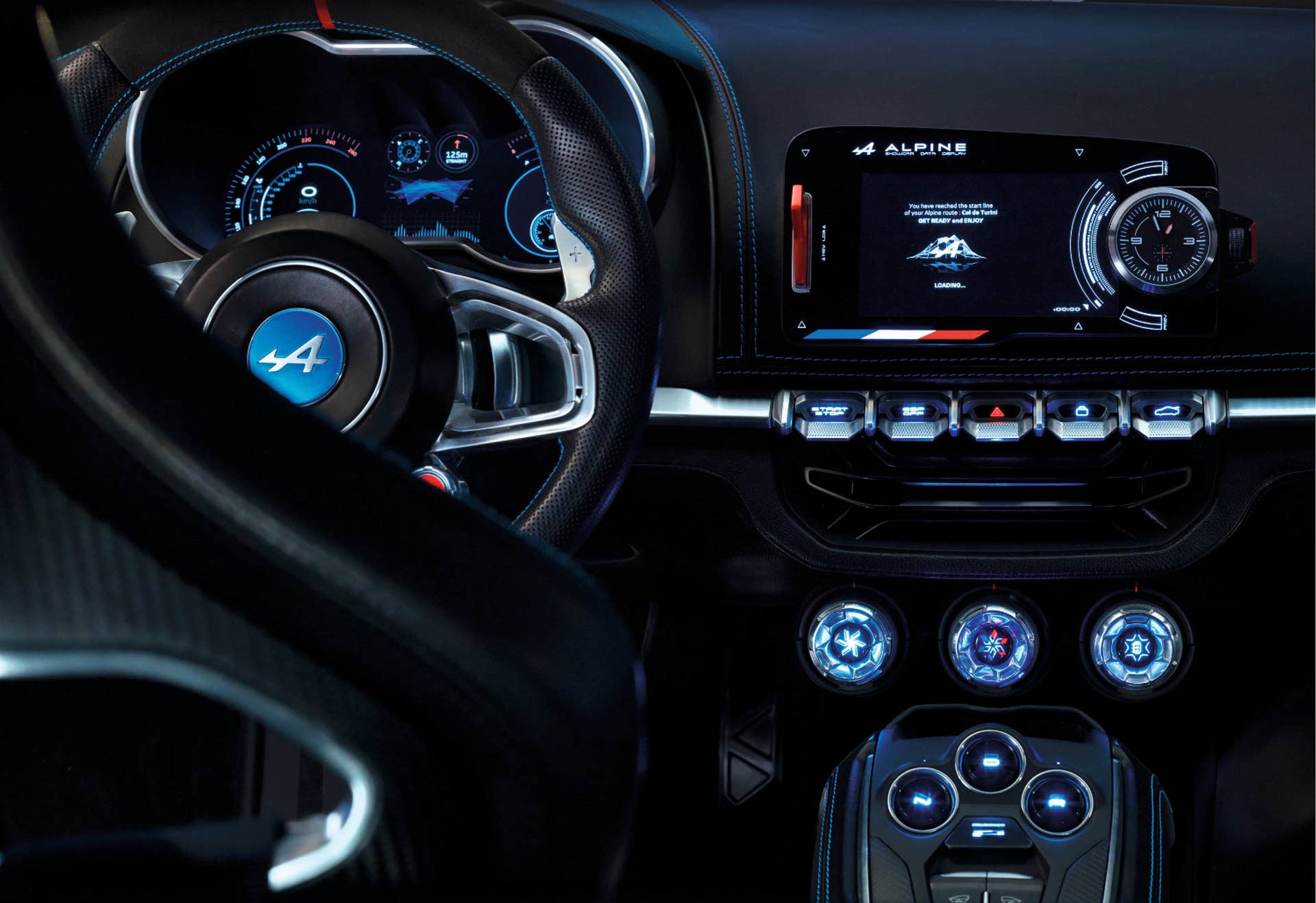 Alpine Vision interior