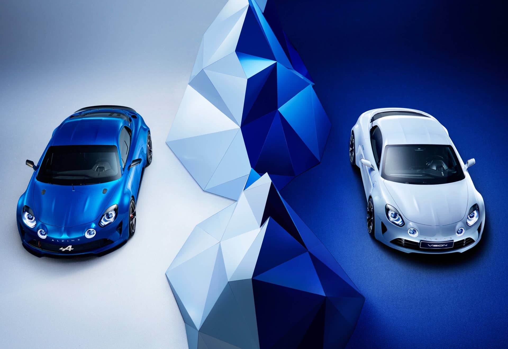 Alpine Vision white blue