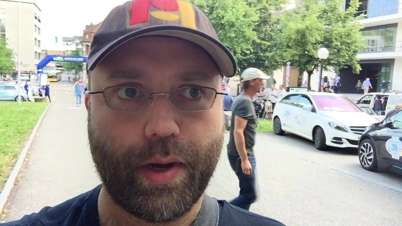 AutoblogGreen editor Sebastian Blanco checks in from the WAVE Trophy electric vehicle rally as it passes through Baden, Switzerland.
