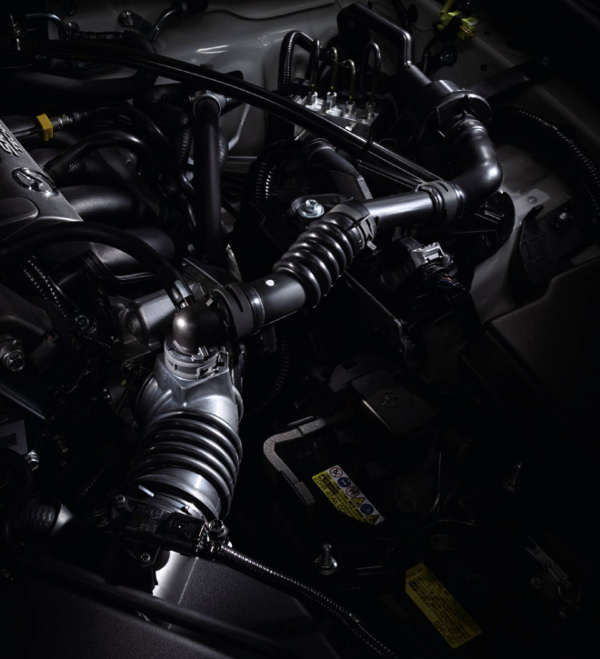 Mazda Roadster RS engine bay