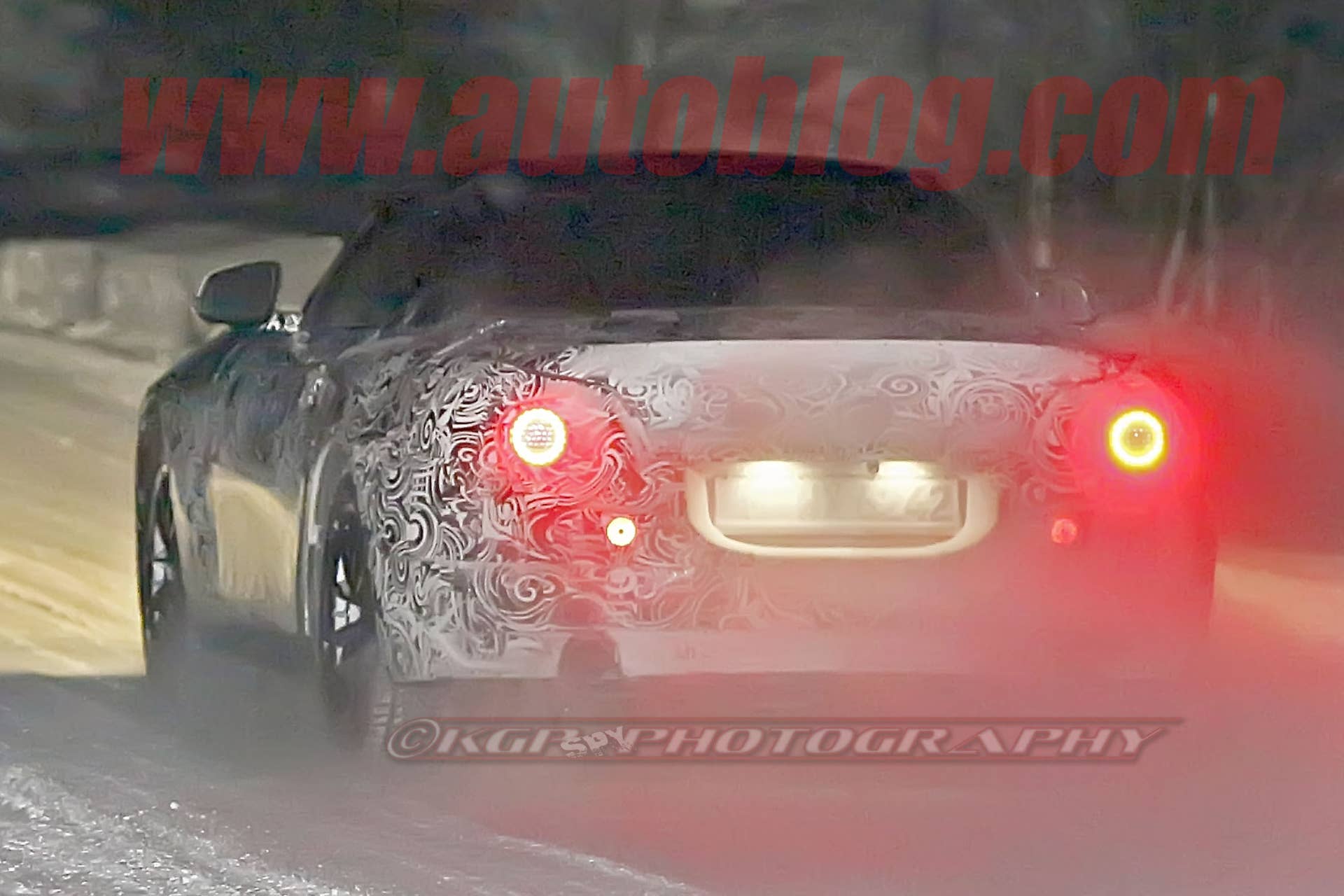 BMW Z4 replacement spy shot rear