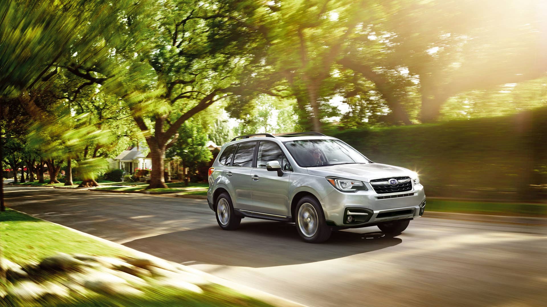 2017 subaru forester three quarters