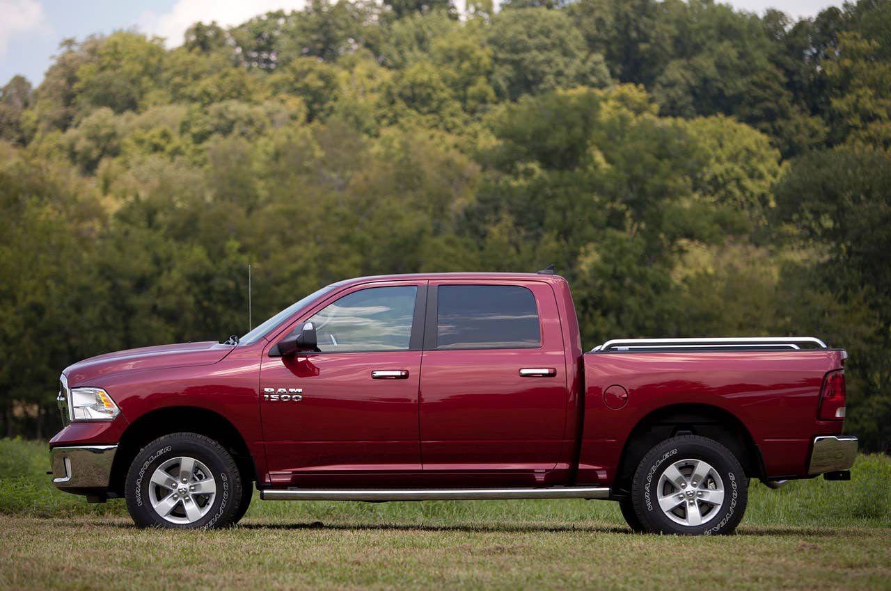 2013 Ram 1500 Crew Cab SLT 4x4 side view