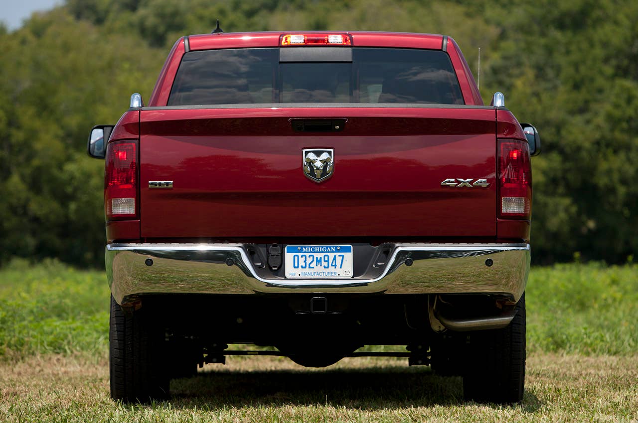 2013 Ram 1500 Crew Cab SLT 4x4 rear view