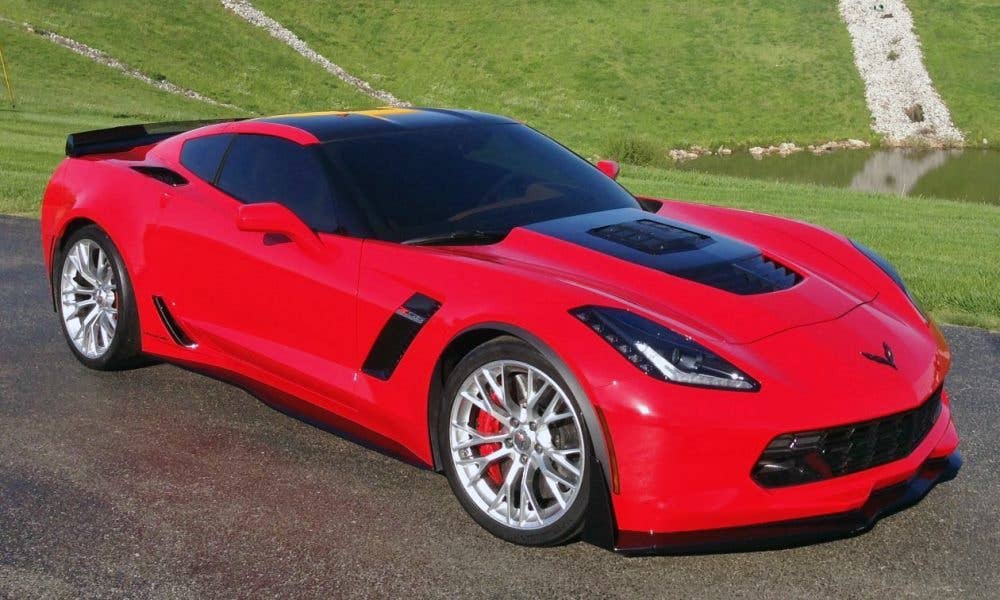Callaway Corvette Z06 front 3/4