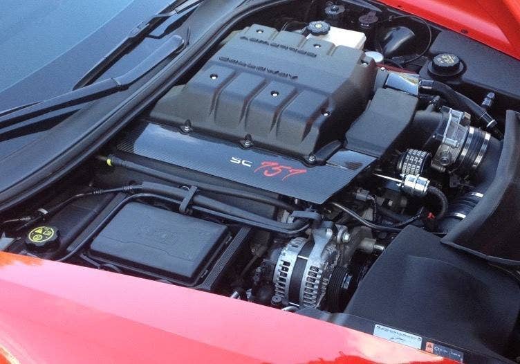 Callaway Corvette Z06 engine