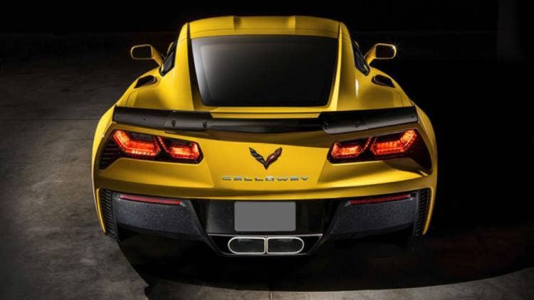 Callaway Corvette Z06 rear