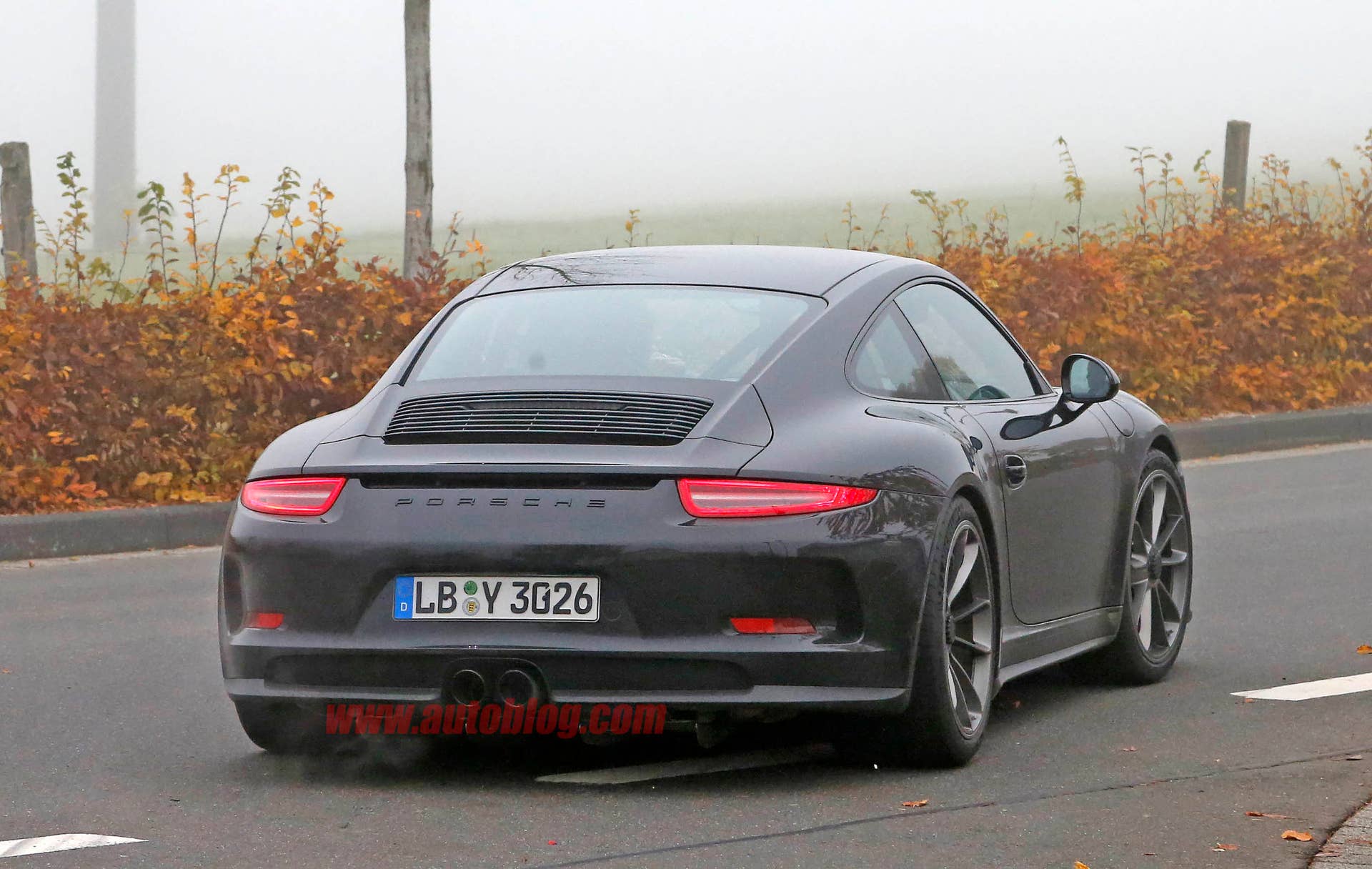 Porsche 911 R prototype rear