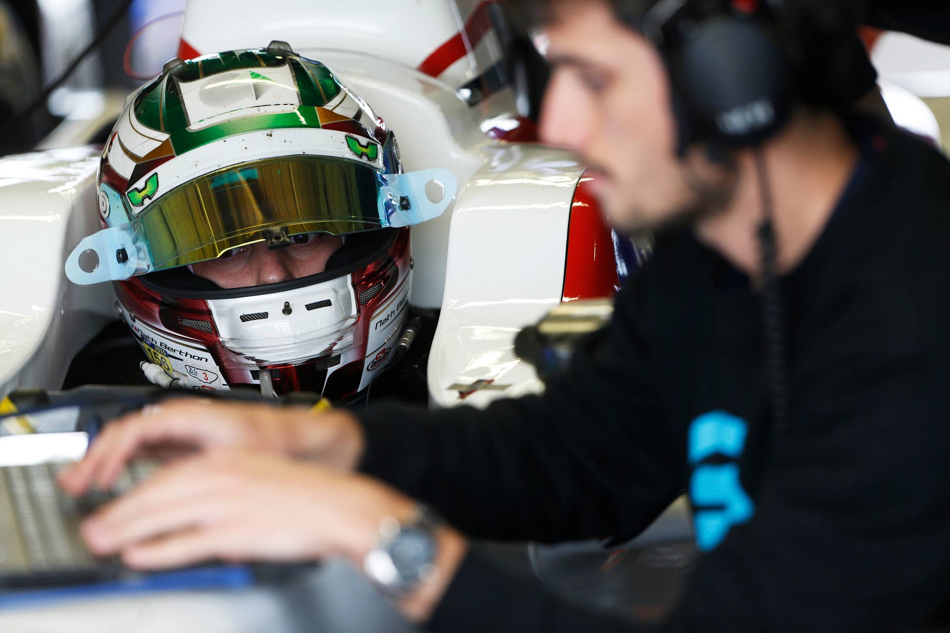 FIA Formula E Test Day, Donington Park, UK. Monday 24 August 2015. Nathanael Berthon (FRA), Team Aguri SRT_01E Photo: Sam Bloxham/FIA Formula E/LAT ref: Digital Image _SBL0699