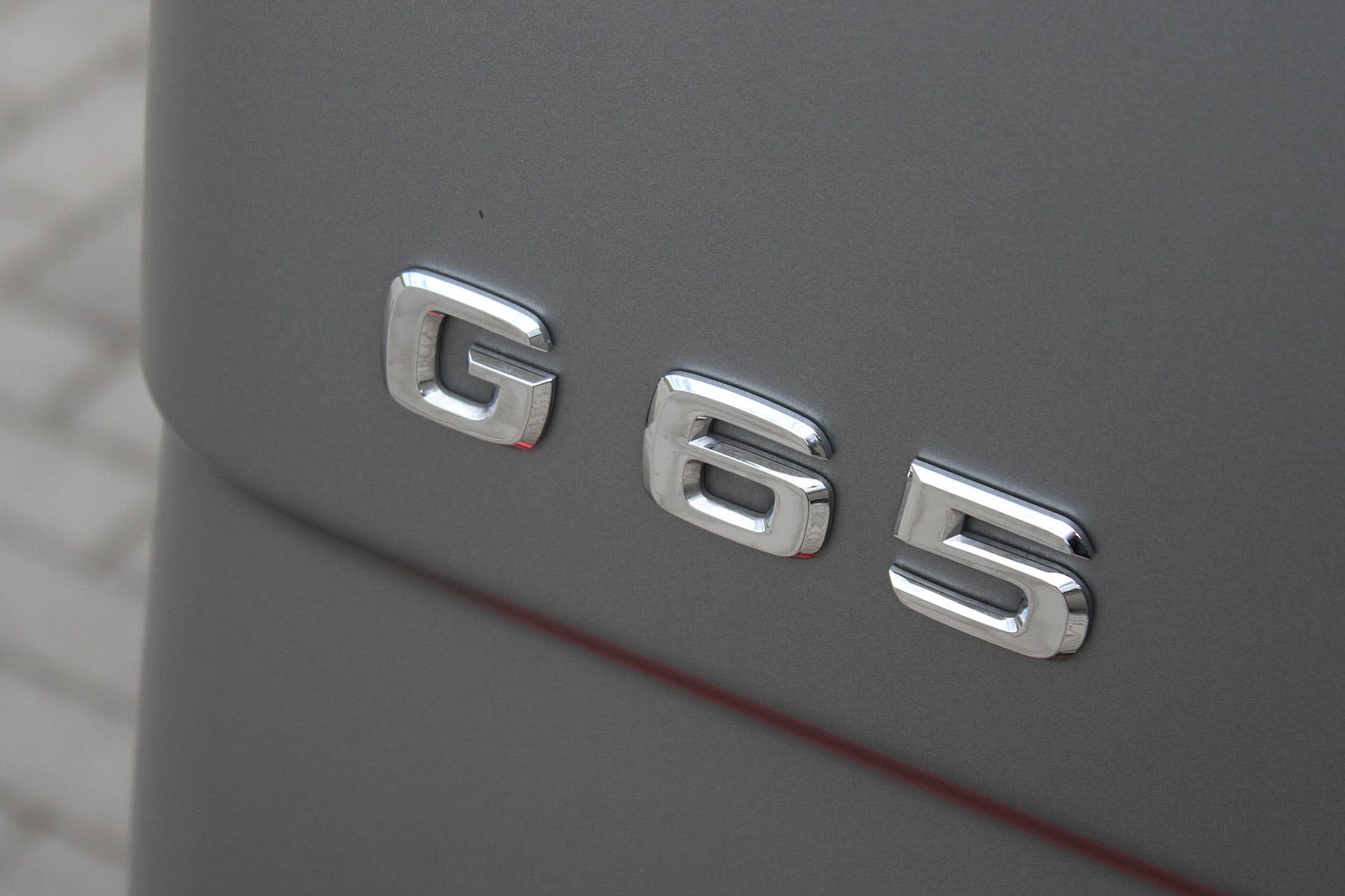 2015 Mercedes-Benz G65 AMG badge