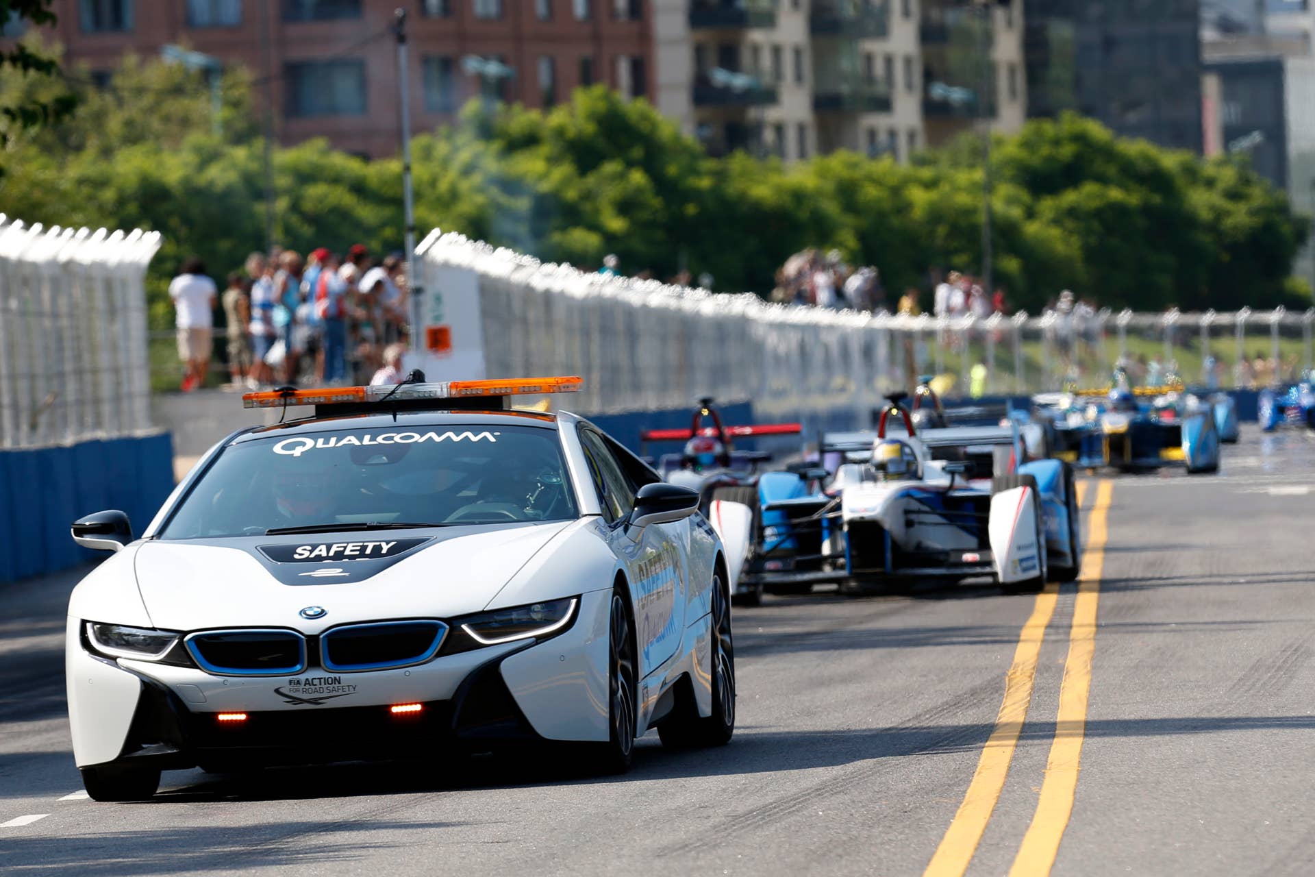 2014 Formula E Buenos Aires e-Prix, Argentina Saturday 10 January 2015. Safety Car Photo: Alastair Staley/LAT/Formula E ref: Digital Image _79P4085