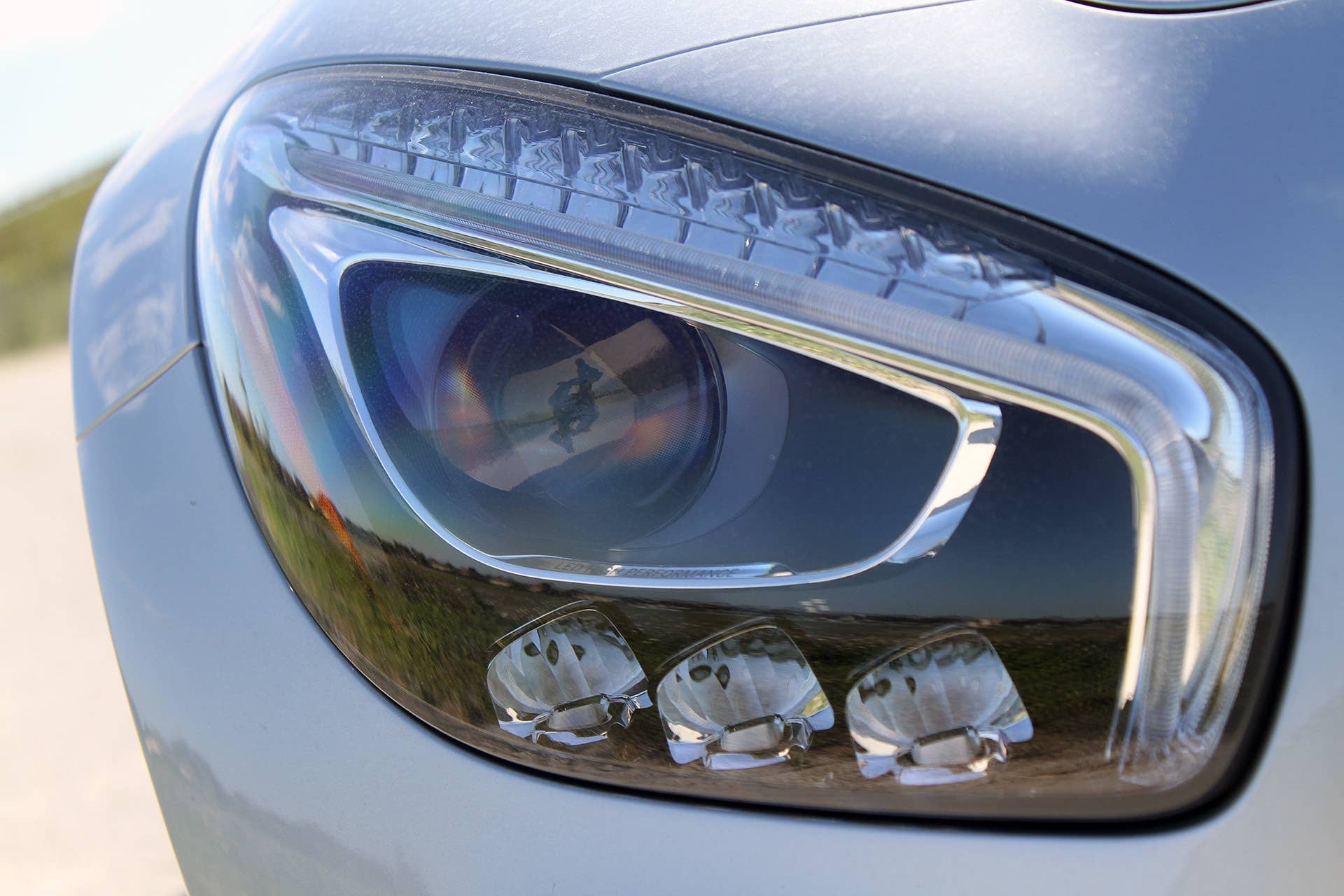 Mercedes-AMG GT S headlight