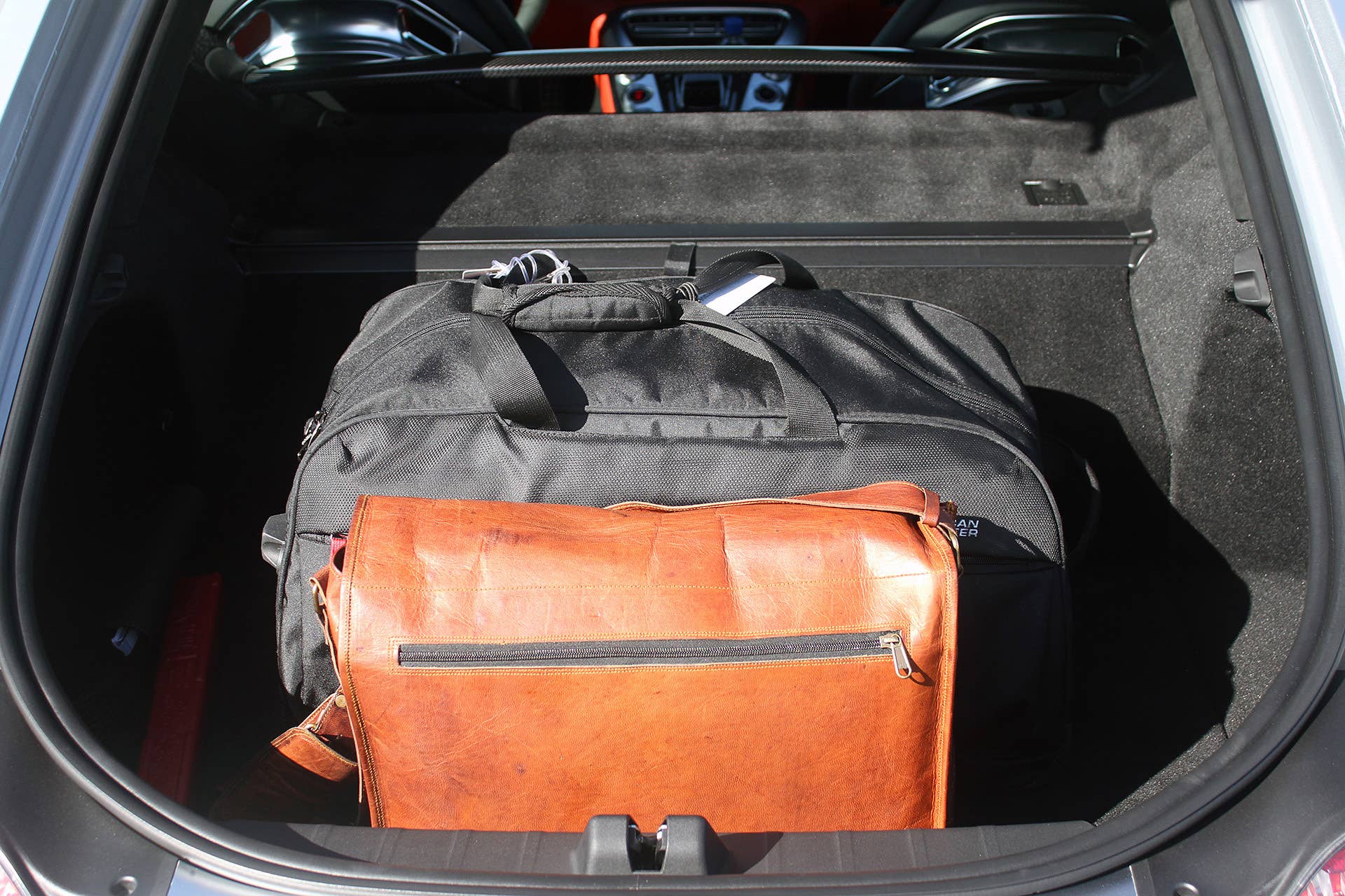 Mercedes-AMG GT S rear cargo area