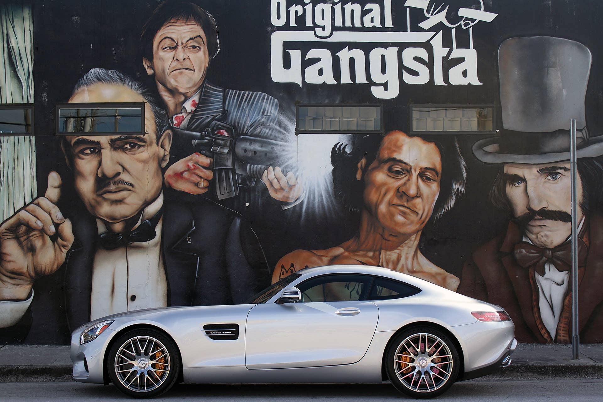 Mercedes-AMG GT S side view