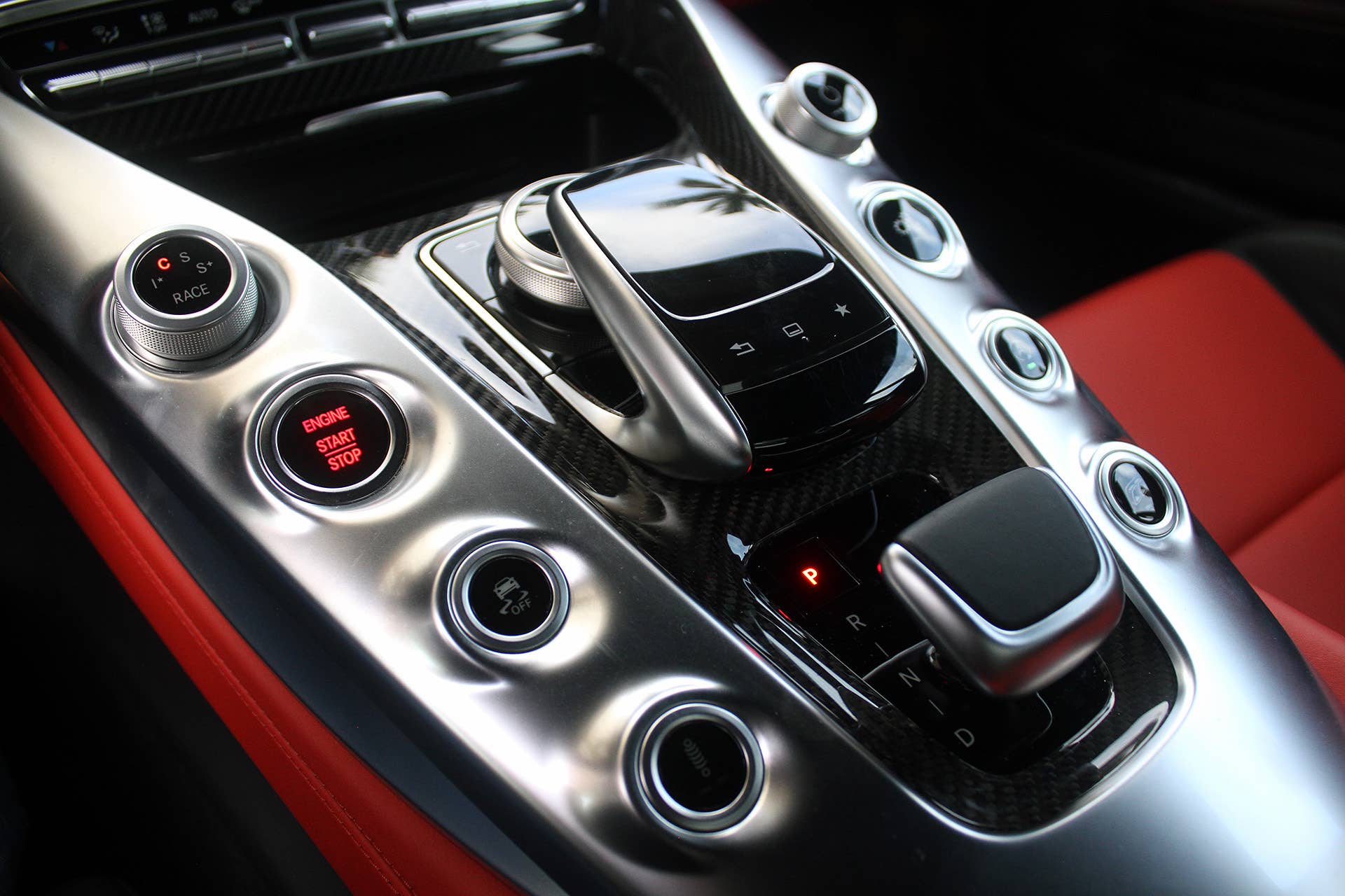 Mercedes-AMG GT S center console