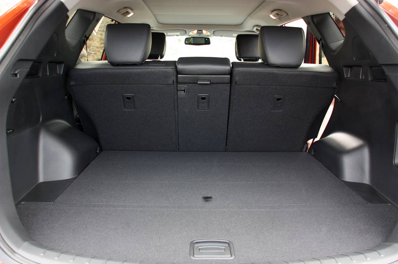 2013 Hyundai Santa Fe Sport rear cargo area