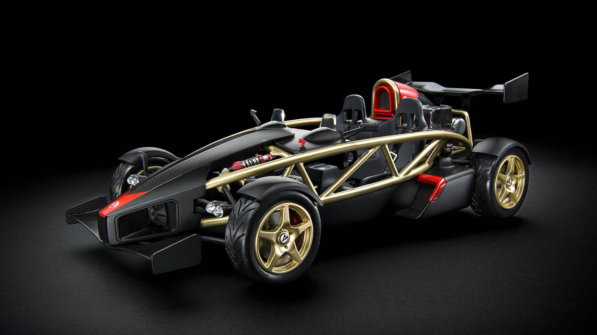 Ariel Atom V8 Scale Model front 3/4