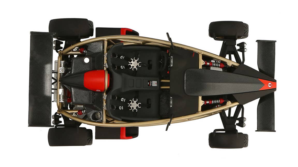 Ariel Atom V8 Scale Model top