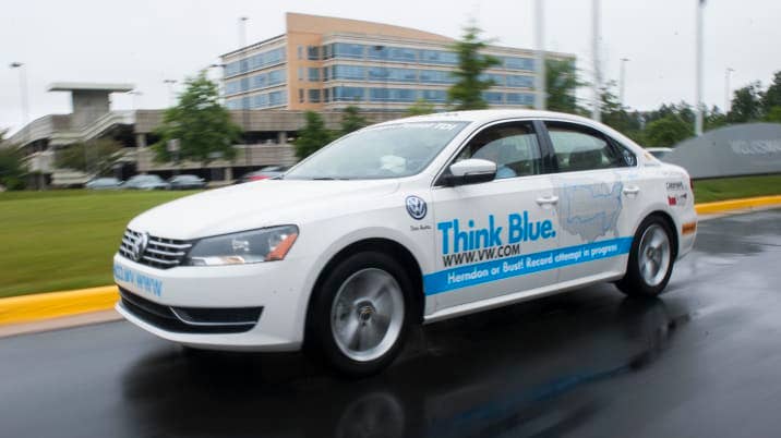 VW Guinness World Record Attempt