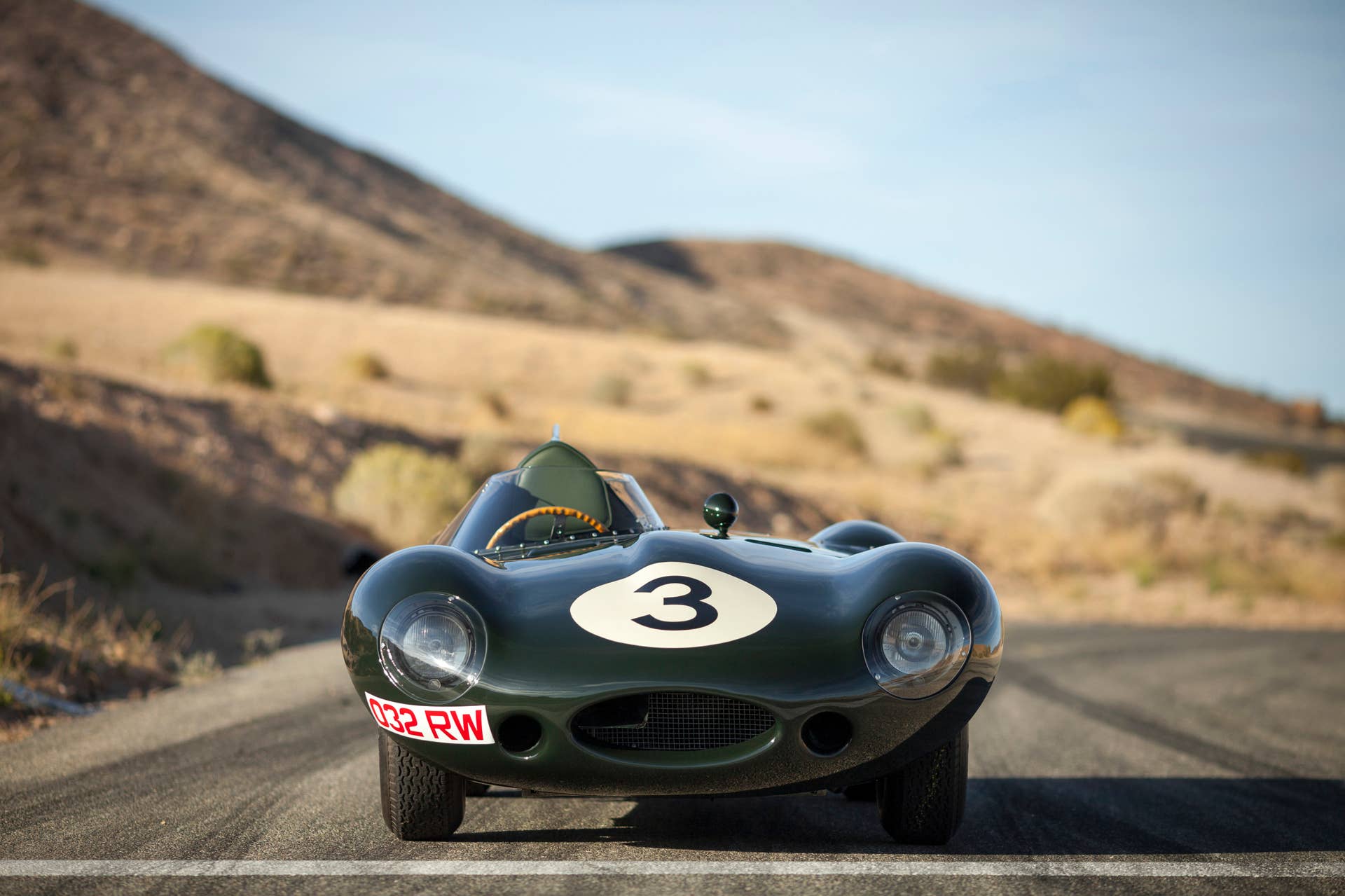 1956 Jaguar D-Type Long Nose front