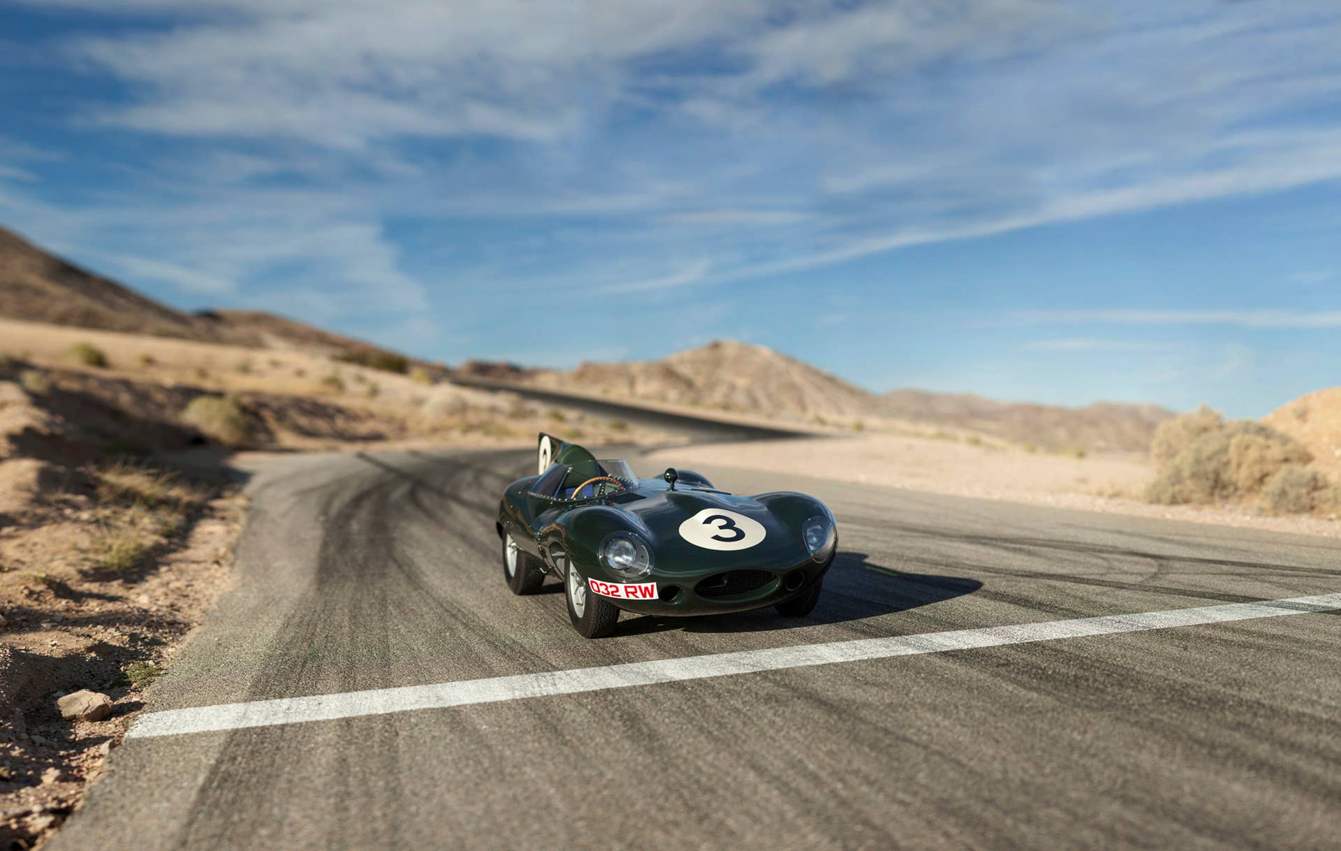1956 Jaguar D-Type works 3/4