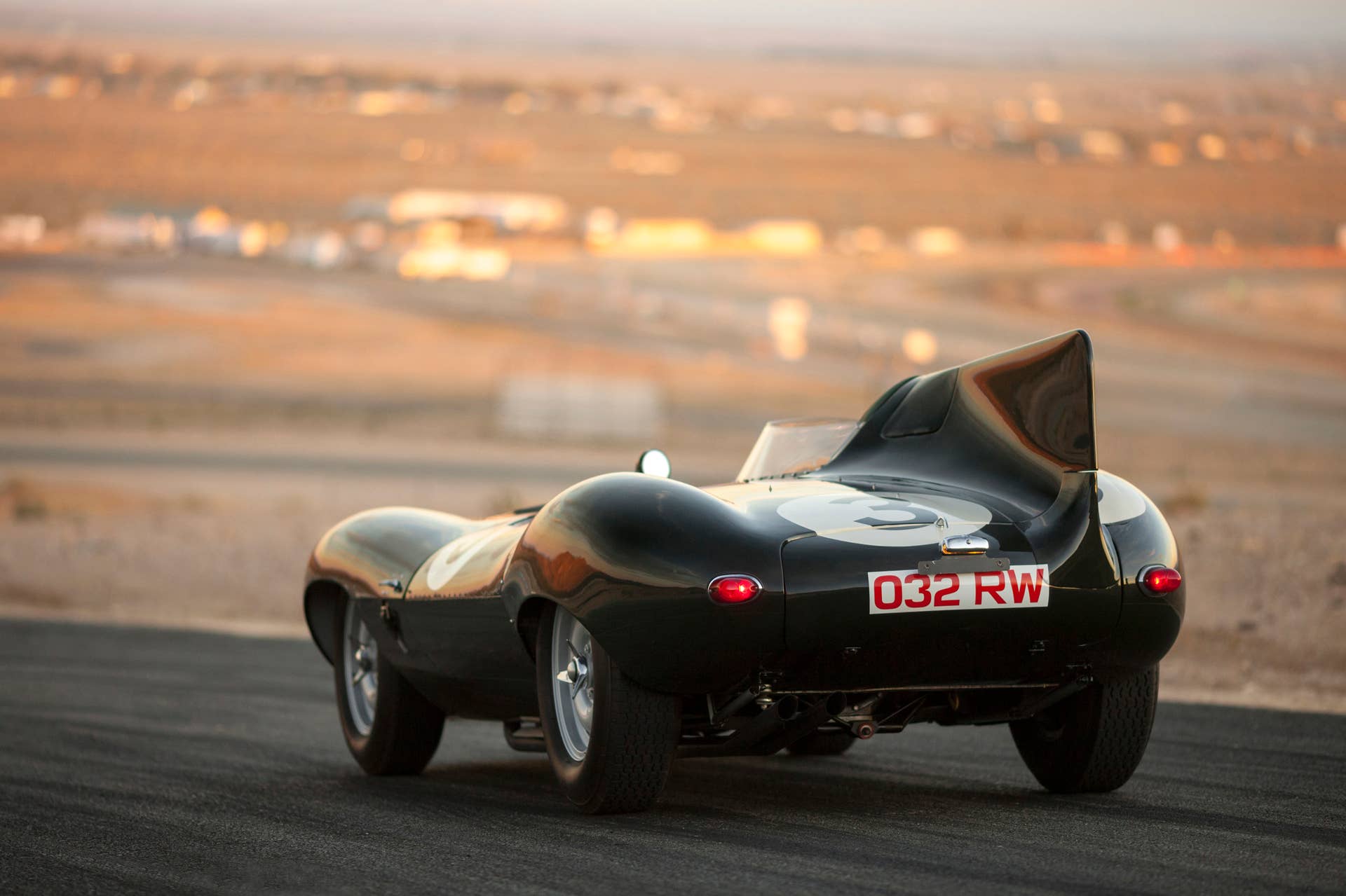 Jaguar D-Type rear