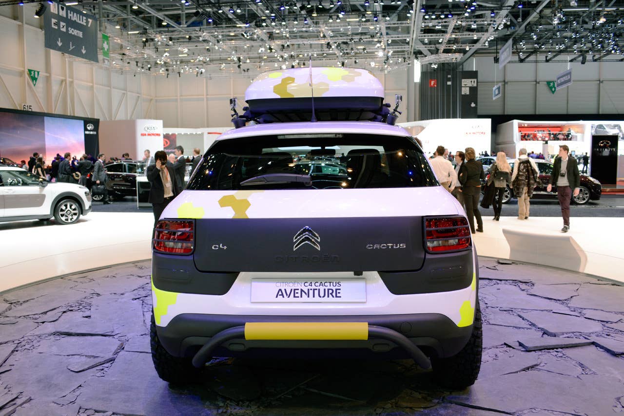 Citron C4 Cactus Adventure Concept takes fuel efficiency to the trails -  Autoblog