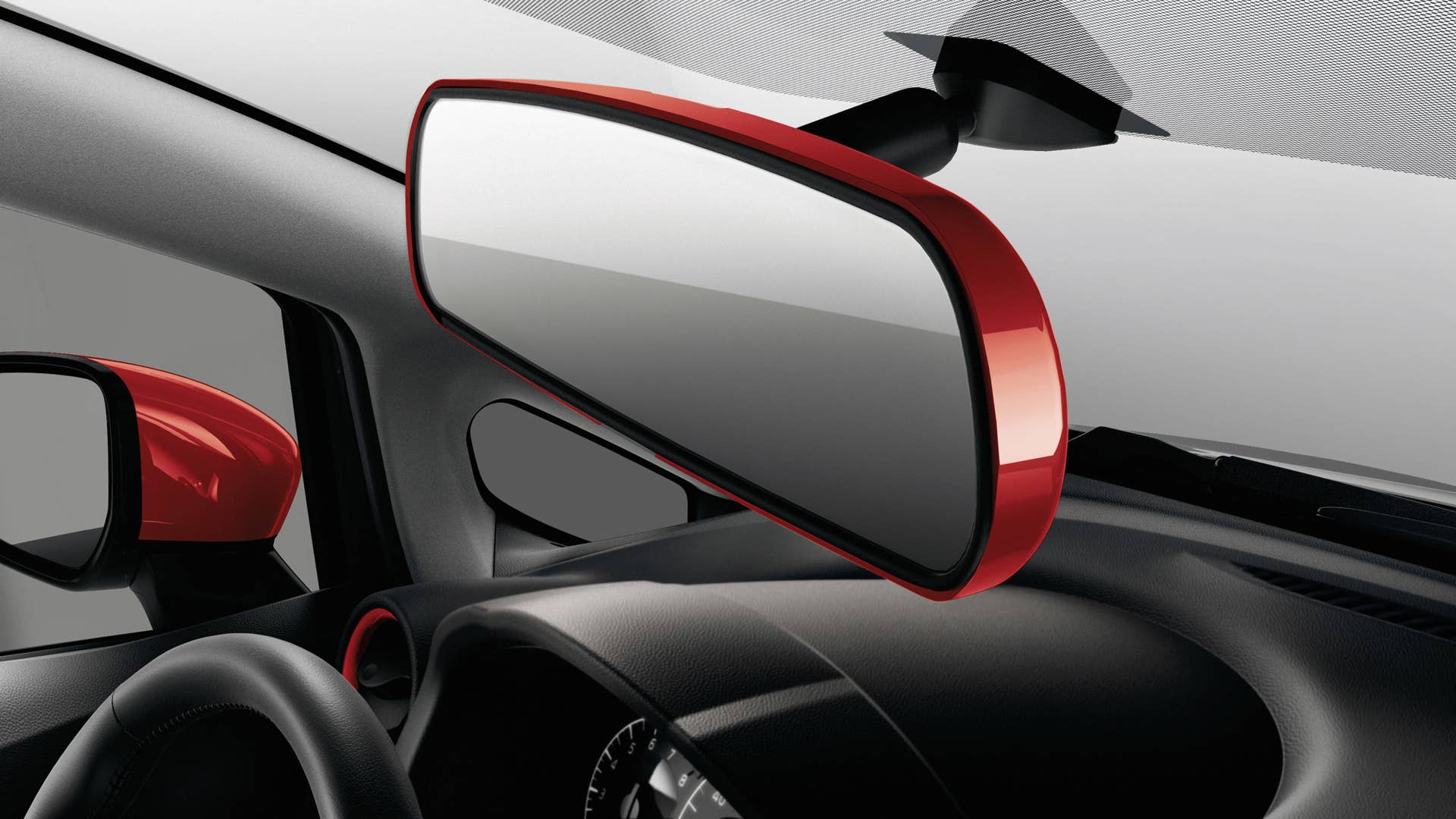 Nissan Versa Note Color Studio interior mirror