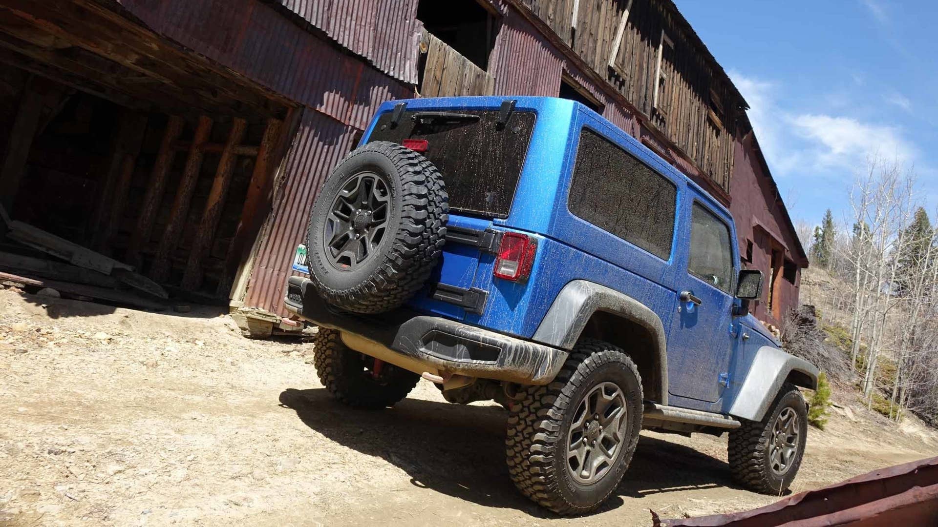 2016 Jeep Wrangler Rubicon Hard Rock rear 2