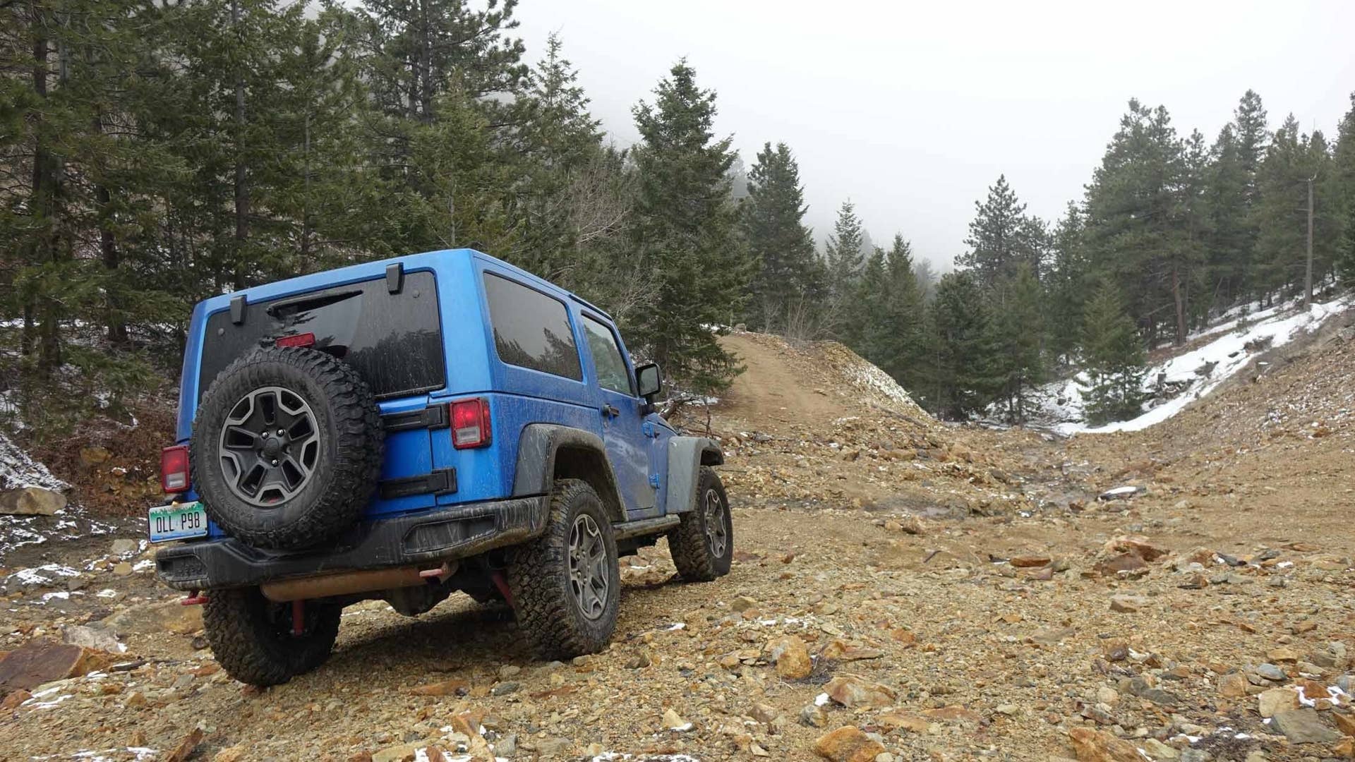 2016 Jeep Wrangler Rubicon Hard Rock rear