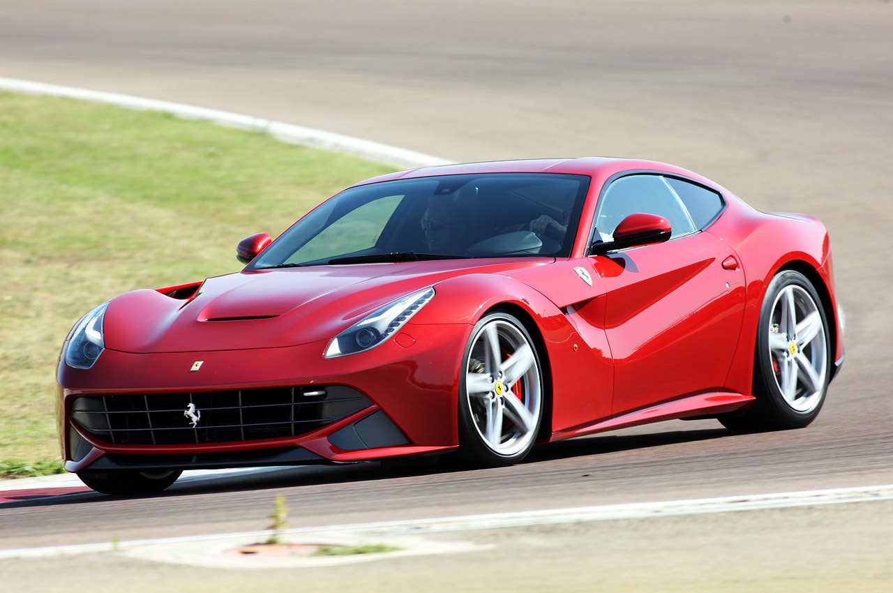 2013 Ferrari F12 Berlinetta driving