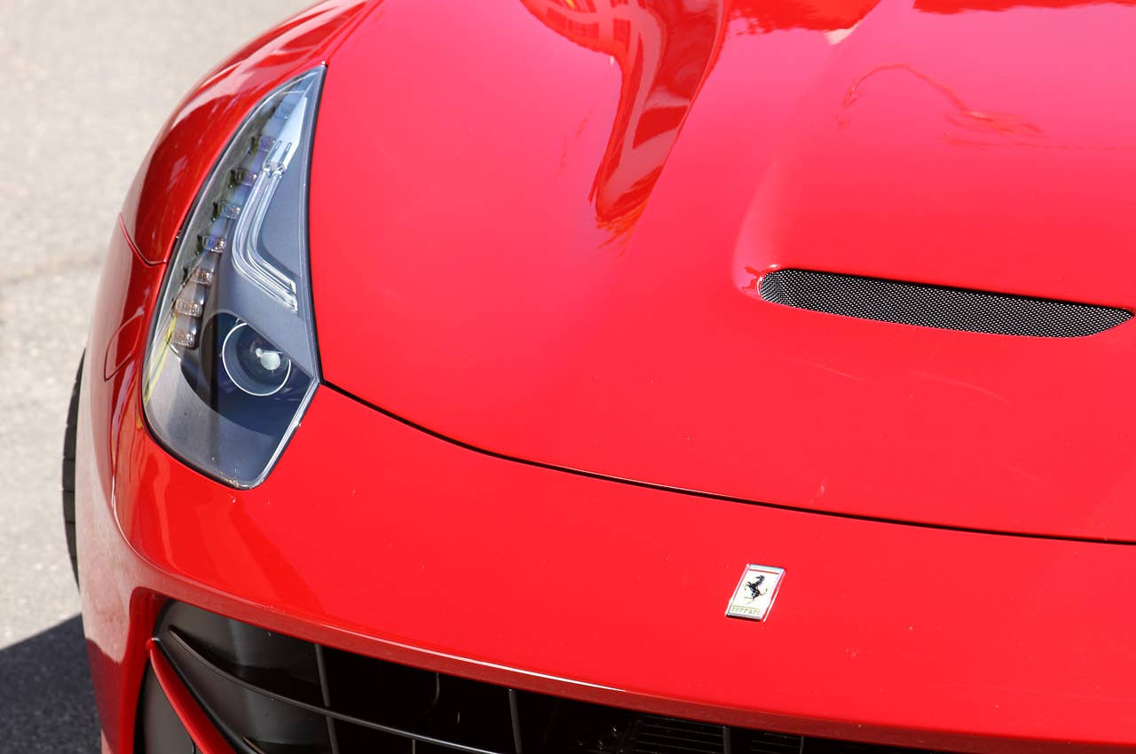 2013 Ferrari F12 Berlinetta front detail
