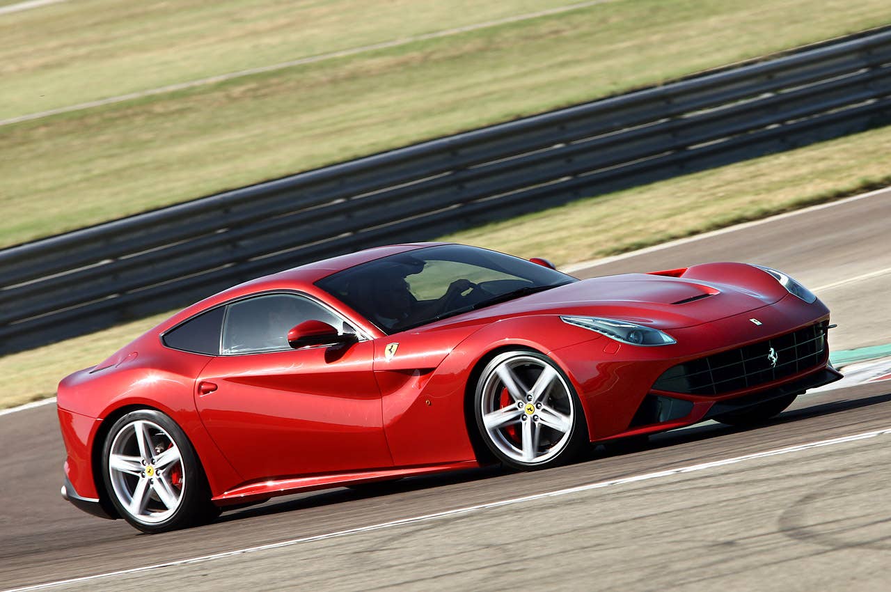 2013 Ferrari F12 Berlinetta driving