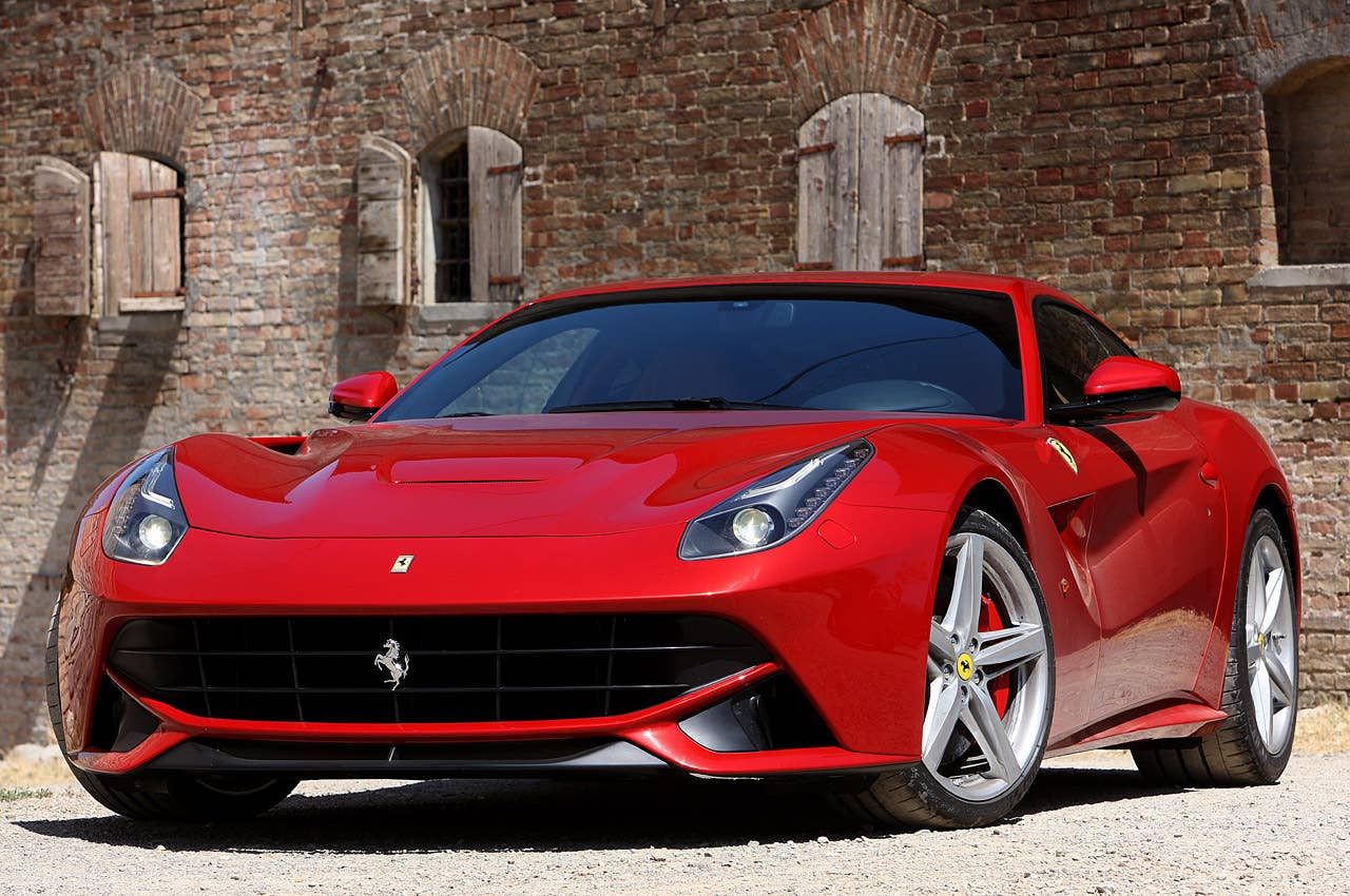 2013 Ferrari F12 Berlinetta front 3/4 view