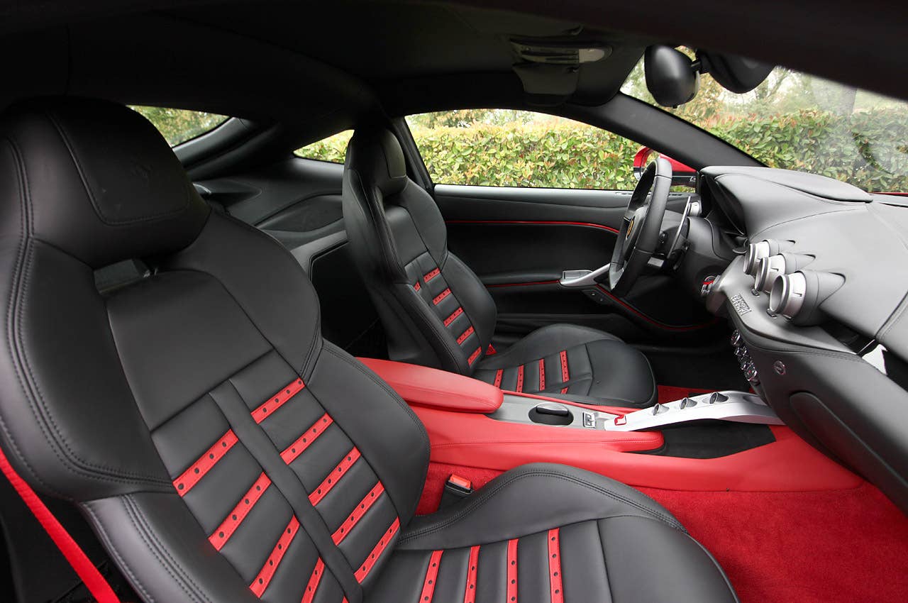 2013 Ferrari F12 Berlinetta interior