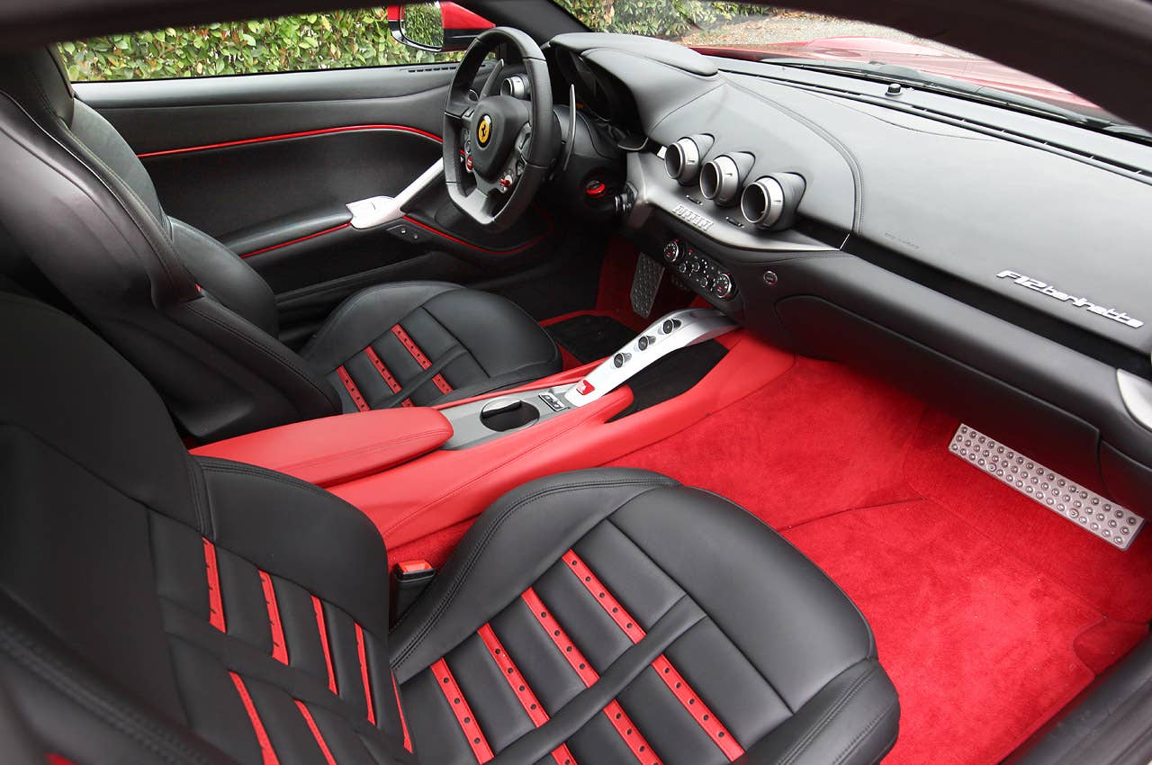 2013 Ferrari F12 Berlinetta interior