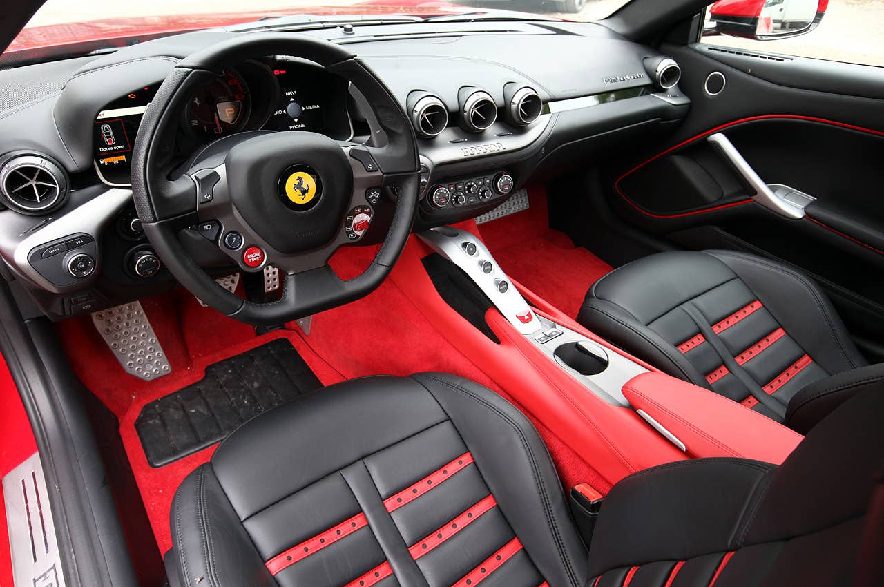 2013 Ferrari F12 Berlinetta interior