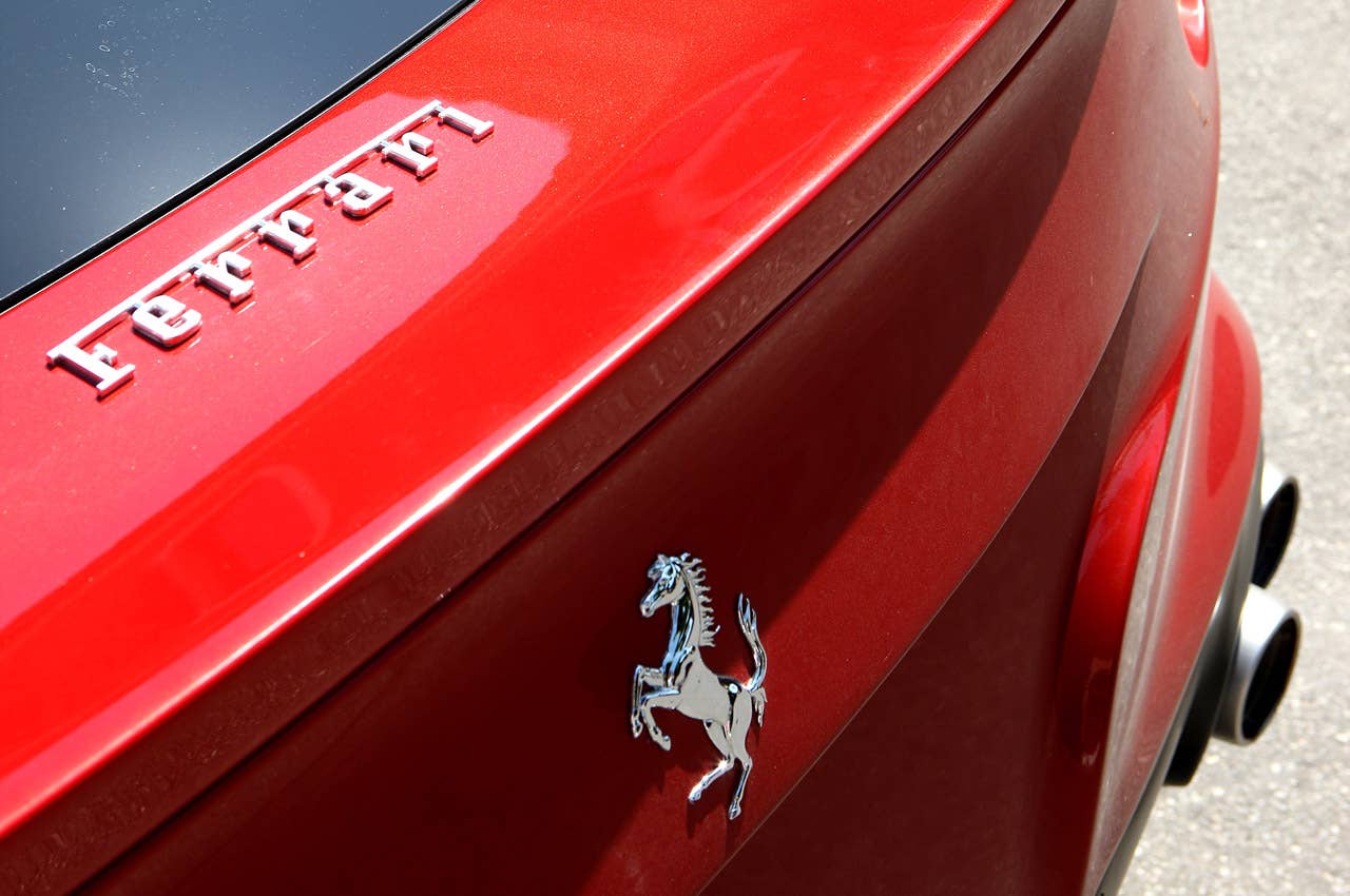 2013 Ferrari F12 Berlinetta rear detail