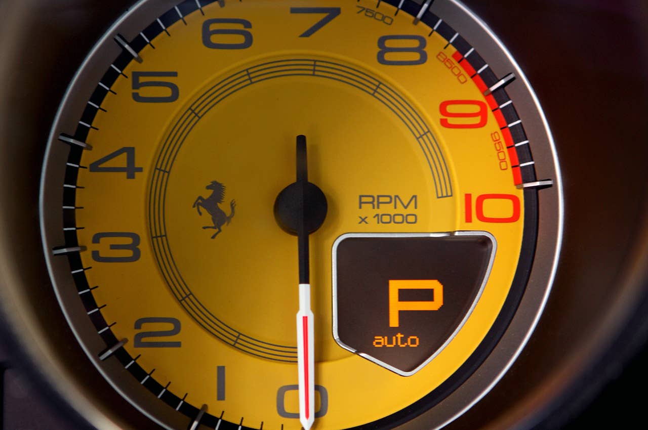 2013 Ferrari F12 Berlinetta tachometer