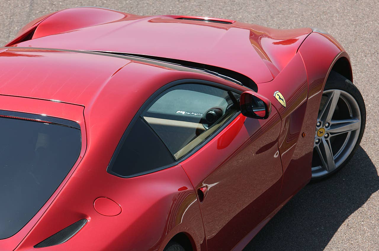 2013 Ferrari F12 Berlinetta side detail