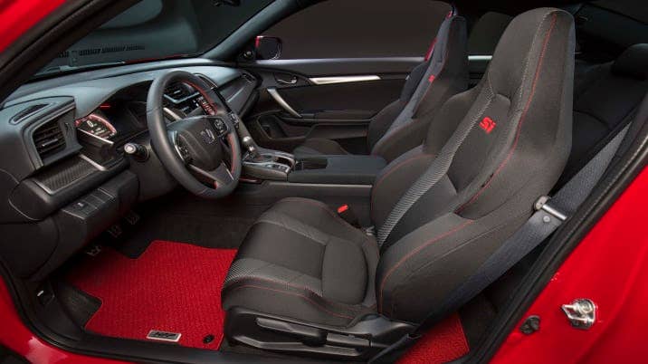 2017 Honda Civic Si Prototype interior