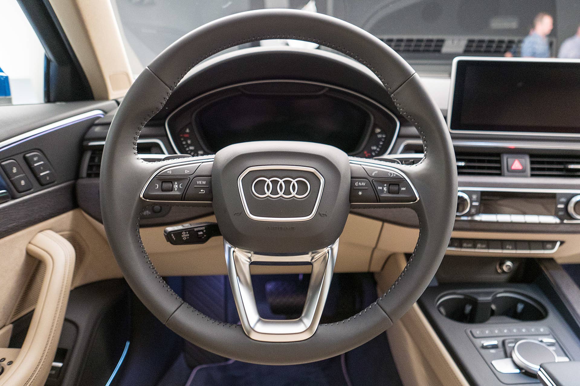 2017 Audi A4 steering wheel