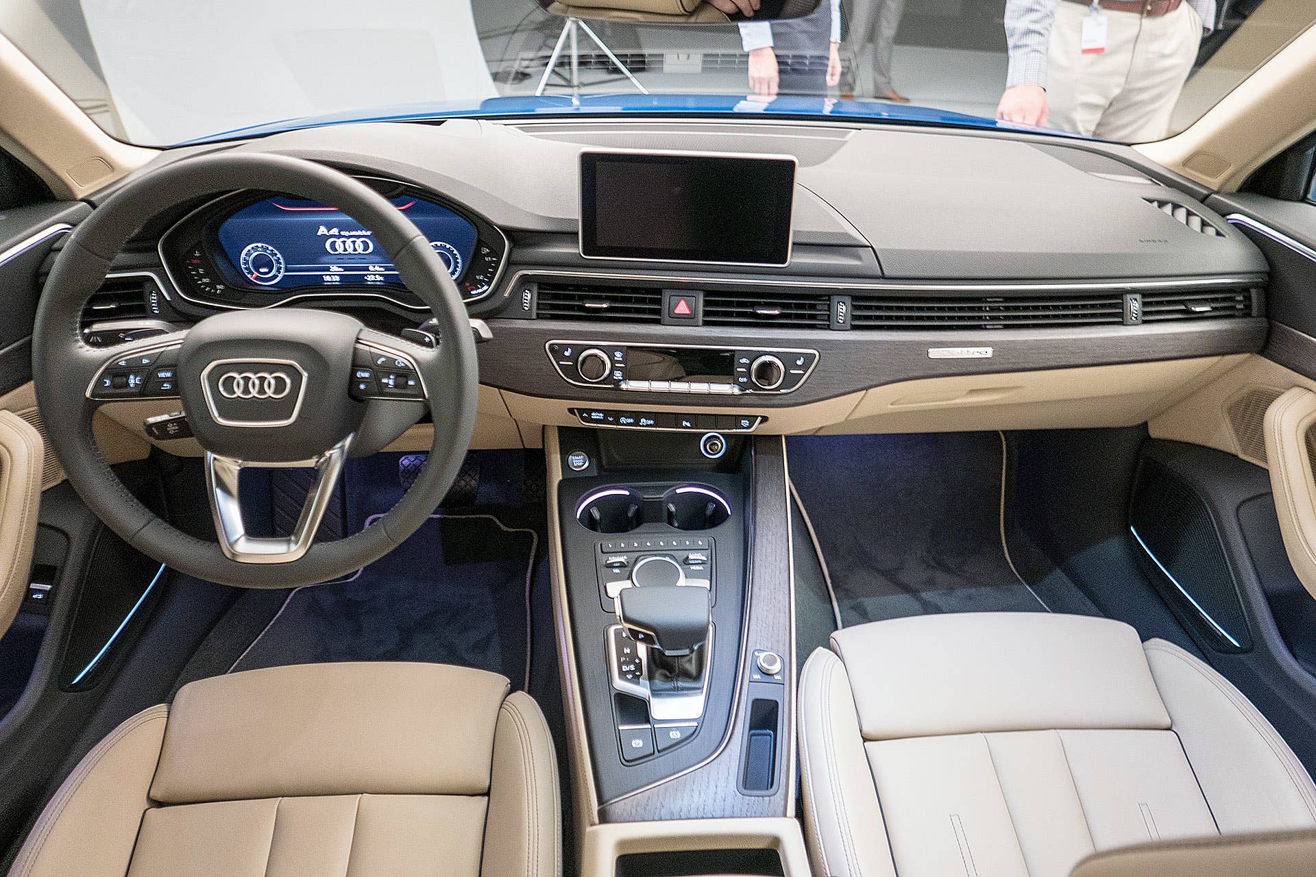 2017 Audi A4 interior