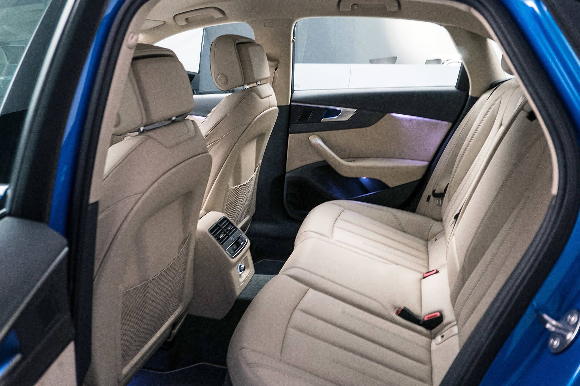 2017 Audi A4 rear seats