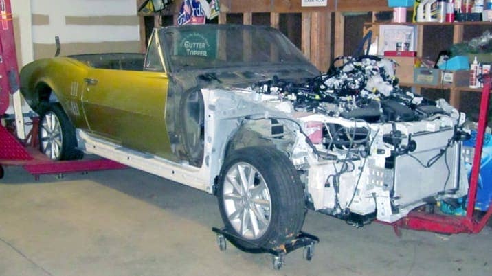 1967 Firebird Prius conversion