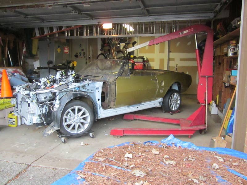 1967 Firebird Convertible to Prius v Hybrid Project