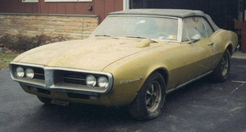 1967 Firebird Convertible to Prius v Hybrid Project