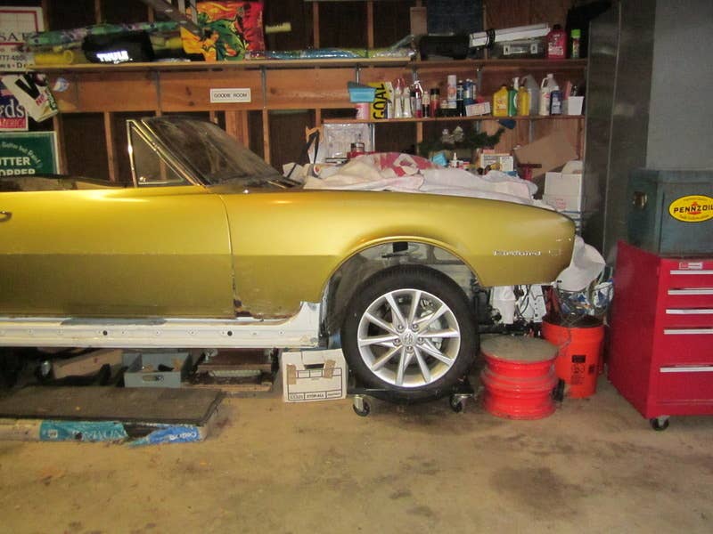 1967 Firebird Convertible to Prius v Hybrid Project